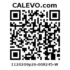 Calevo.com Preisschild 1120209p26-008245-W