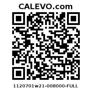 Calevo.com Preisschild 1120701w21-008000-FULL