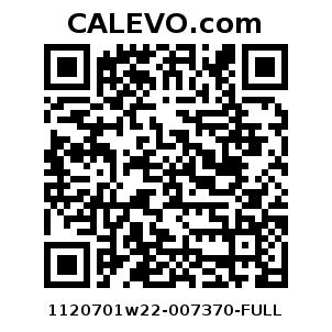 Calevo.com Preisschild 1120701w22-007370-FULL
