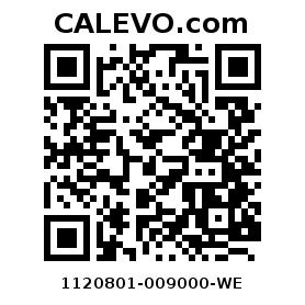 Calevo.com Preisschild 1120801-009000-WE