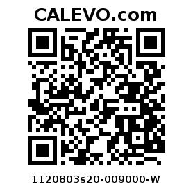 Calevo.com pricetag 1120803s20-009000-W