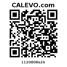 Calevo.com Preisschild 1120808s26
