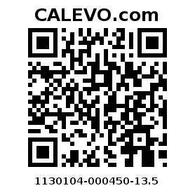 Calevo.com Preisschild 1130104-000450-13.5