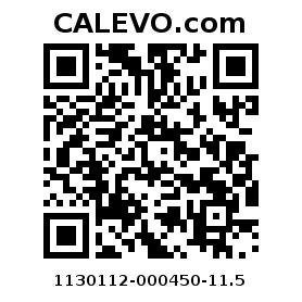 Calevo.com pricetag 1130112-000450-11.5
