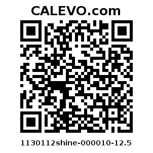 Calevo.com Preisschild 1130112shine-000010-12.5