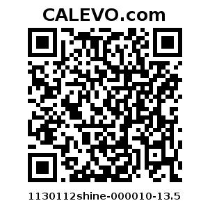Calevo.com Preisschild 1130112shine-000010-13.5