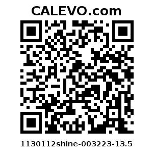 Calevo.com Preisschild 1130112shine-003223-13.5