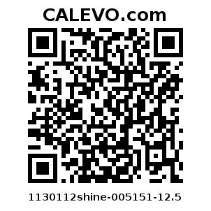 Calevo.com Preisschild 1130112shine-005151-12.5