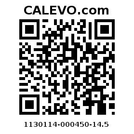 Calevo.com Preisschild 1130114-000450-14.5