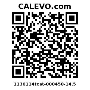 Calevo.com Preisschild 1130114test-000450-14.5