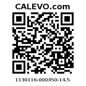 Calevo.com Preisschild 1130116-000450-14.5