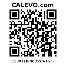 Calevo.com pricetag 1130118-008520-15.5