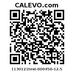 Calevo.com Preisschild 1130121test-000450-12.5