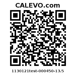 Calevo.com pricetag 1130121test-000450-13.5