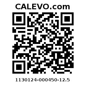 Calevo.com Preisschild 1130124-000450-12.5
