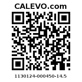 Calevo.com Preisschild 1130124-000450-14.5