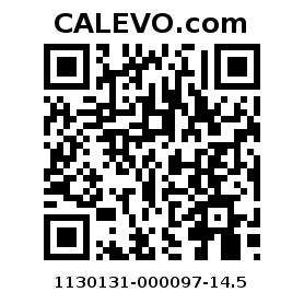 Calevo.com pricetag 1130131-000097-14.5