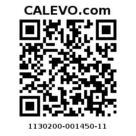 Calevo.com Preisschild 1130200-001450-11