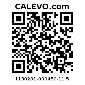 Calevo.com Preisschild 1130201-000450-11.5