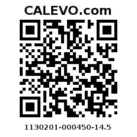 Calevo.com pricetag 1130201-000450-14.5