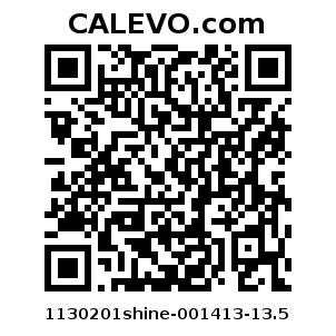 Calevo.com Preisschild 1130201shine-001413-13.5
