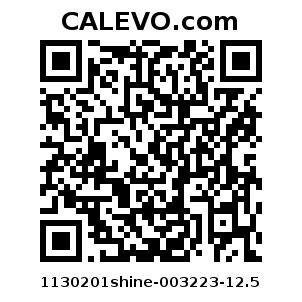 Calevo.com Preisschild 1130201shine-003223-12.5