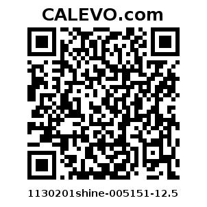 Calevo.com Preisschild 1130201shine-005151-12.5