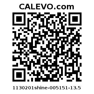 Calevo.com Preisschild 1130201shine-005151-13.5