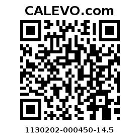 Calevo.com Preisschild 1130202-000450-14.5