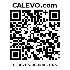 Calevo.com pricetag 1130205-000440-13.5