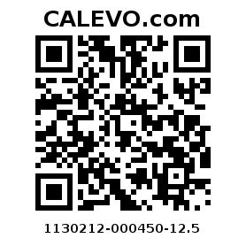 Calevo.com Preisschild 1130212-000450-12.5