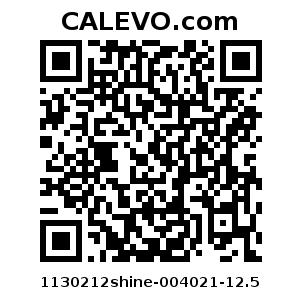 Calevo.com pricetag 1130212shine-004021-12.5