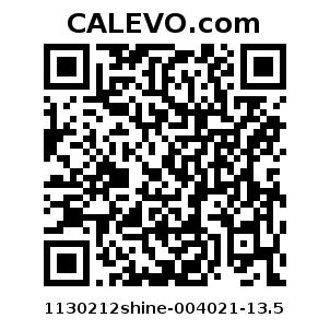 Calevo.com Preisschild 1130212shine-004021-13.5