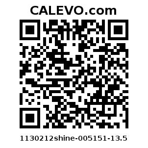 Calevo.com pricetag 1130212shine-005151-13.5