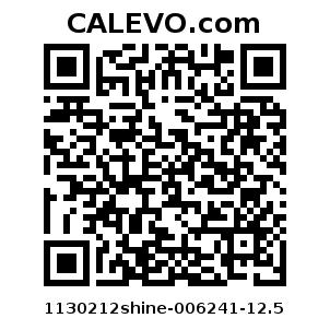 Calevo.com Preisschild 1130212shine-006241-12.5