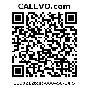 Calevo.com Preisschild 1130212test-000450-14.5
