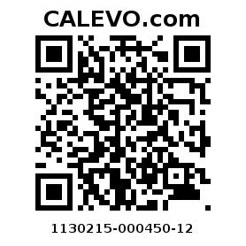 Calevo.com pricetag 1130215-000450-12