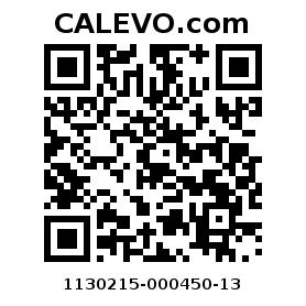 Calevo.com pricetag 1130215-000450-13