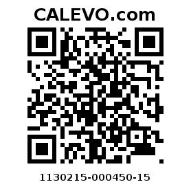 Calevo.com Preisschild 1130215-000450-15