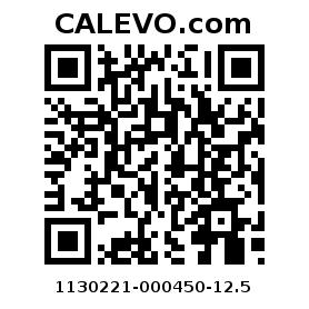 Calevo.com Preisschild 1130221-000450-12.5
