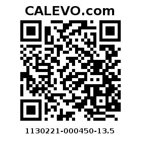 Calevo.com Preisschild 1130221-000450-13.5