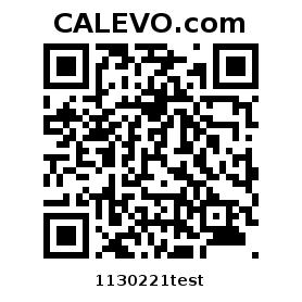 Calevo.com Preisschild 1130221test