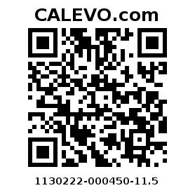 Calevo.com Preisschild 1130222-000450-11.5