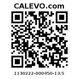 Calevo.com Preisschild 1130222-000450-13.5
