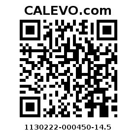 Calevo.com Preisschild 1130222-000450-14.5