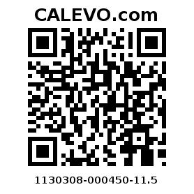 Calevo.com Preisschild 1130308-000450-11.5