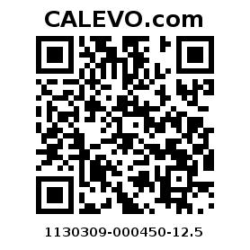 Calevo.com Preisschild 1130309-000450-12.5