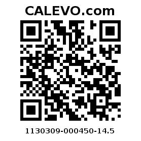 Calevo.com Preisschild 1130309-000450-14.5
