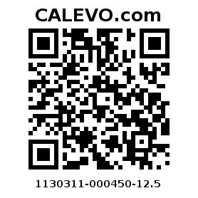 Calevo.com Preisschild 1130311-000450-12.5