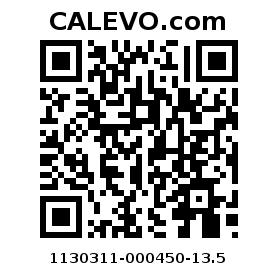 Calevo.com Preisschild 1130311-000450-13.5